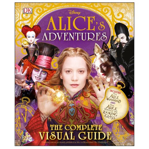 Disney Alice's Adventures The Complete Visual Guide Hardcover Book